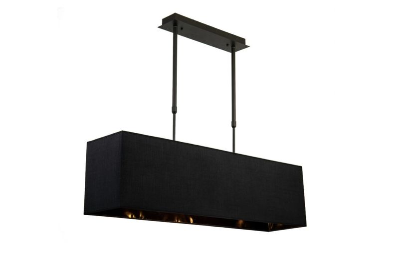 Taklampe Aruba firkant