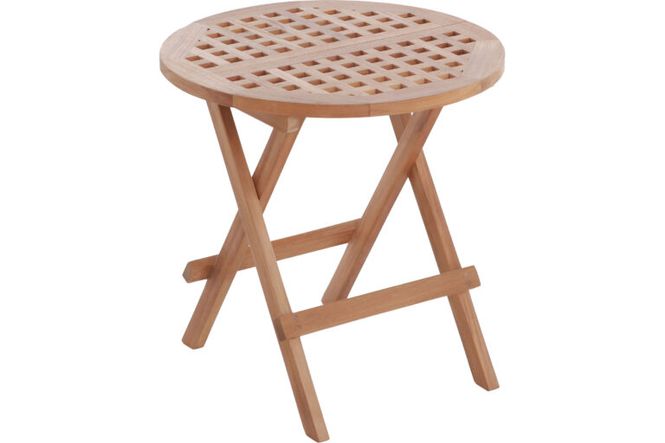 Hovedbilde Teak sidebord ø50 H50 *