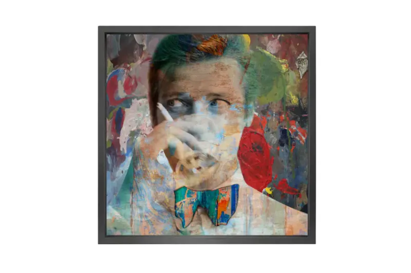 Bilde canvas 120x120 Roger Moore* Farger